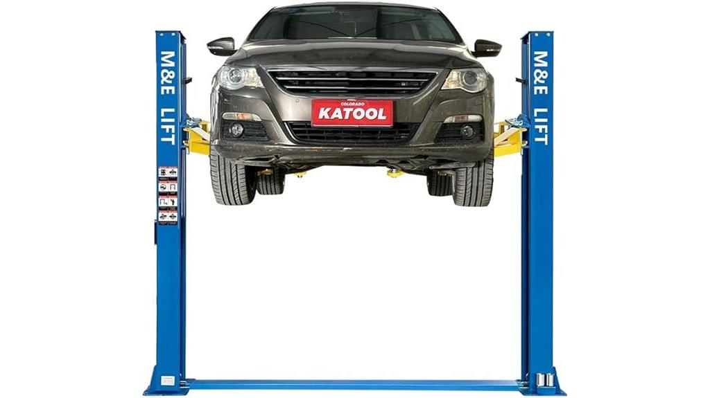 9000lb 2 post car lift
