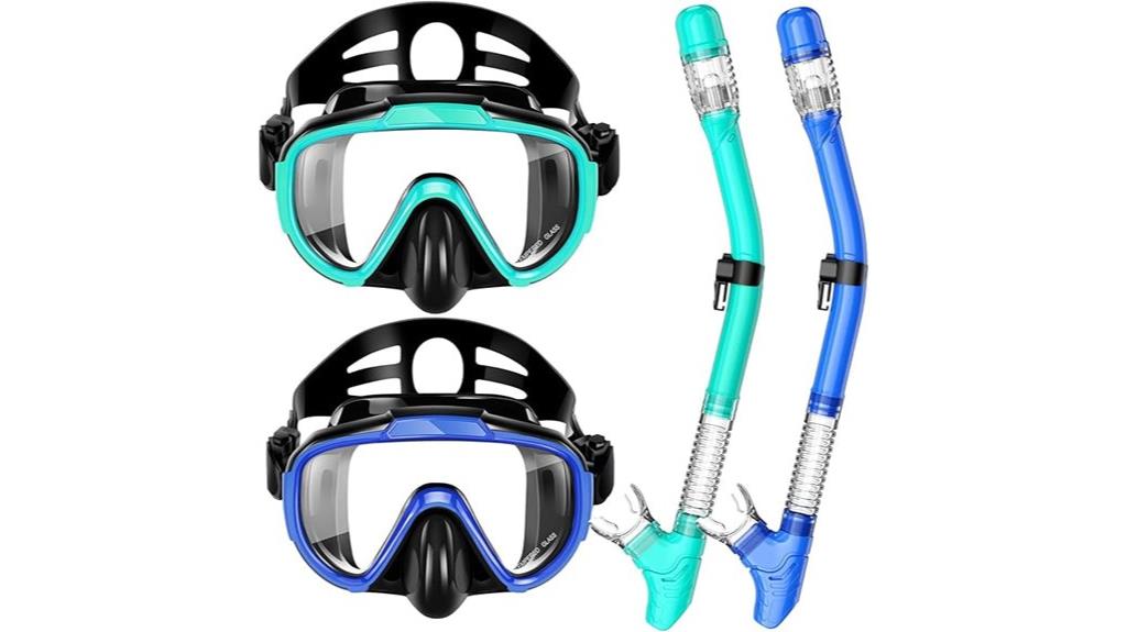 adult adjustable snorkeling set