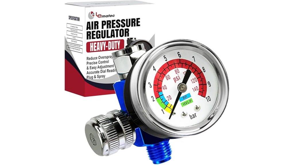 air compressor regulator gauge