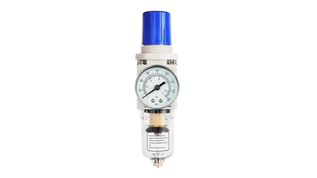 air compressor regulator gauge
