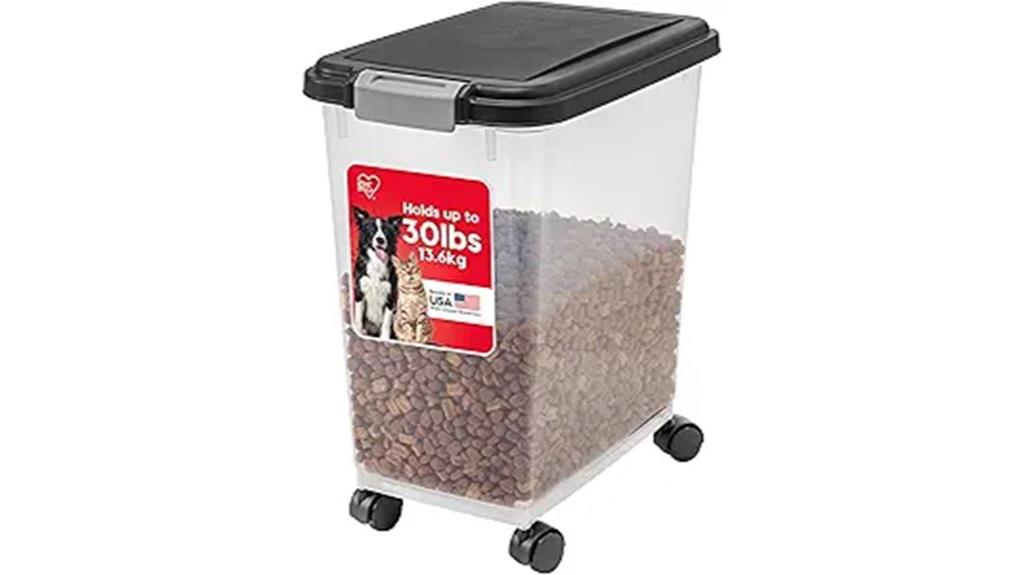airtight pet food container