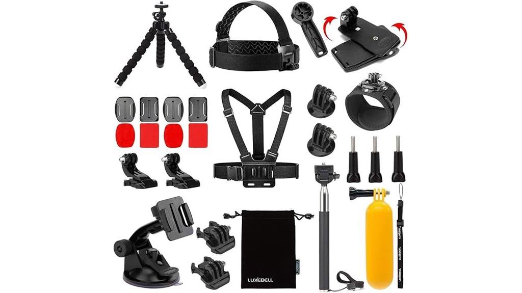akaso camera accessories kit