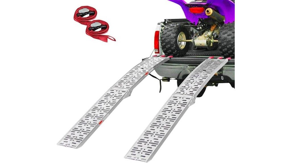 aluminum folding loading ramps