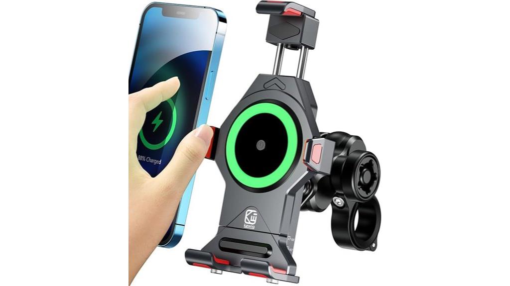 aluminum motorcycle phone mount
