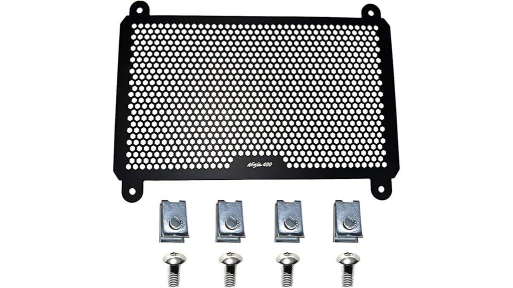 aluminum ninja motorcycle radiator guard