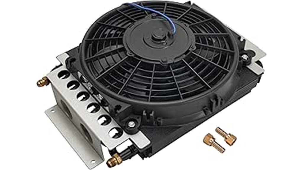 aluminum tube fluid cooler