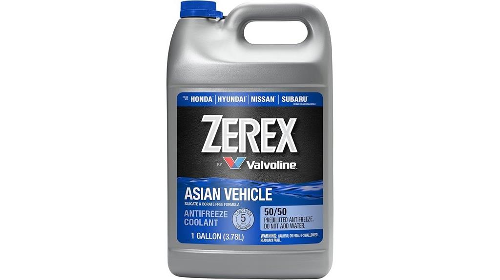asian vehicle antifreeze coolant