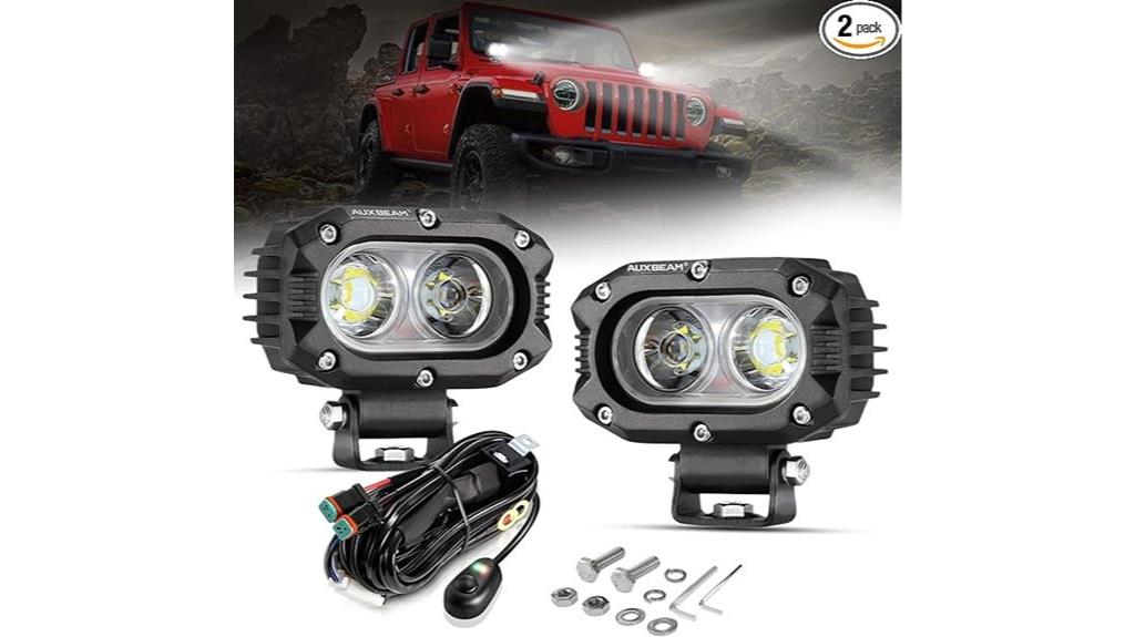 auxbeam 4 inch led pods