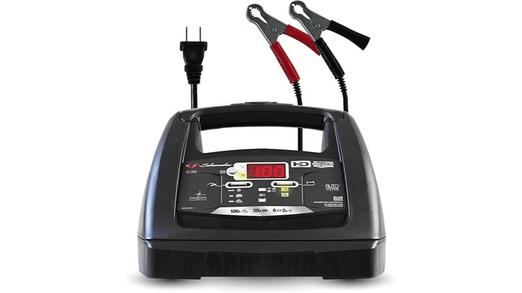 battery charger and starter