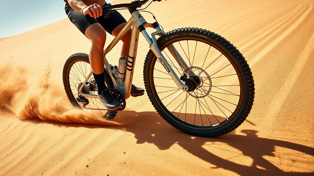 bike sand terrain preparation