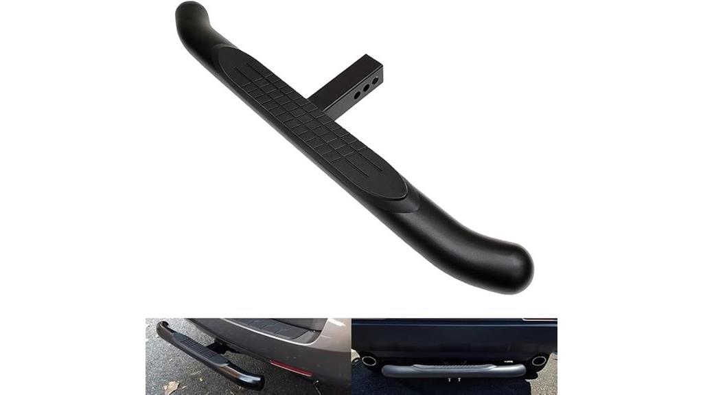 black 36 inch hitch step