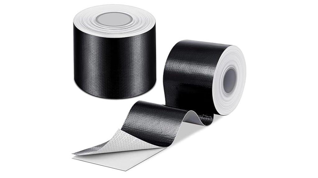 black aluminum foil tape