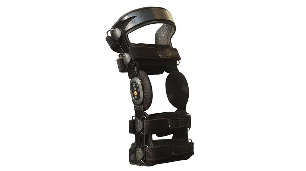 black knee brace size 3