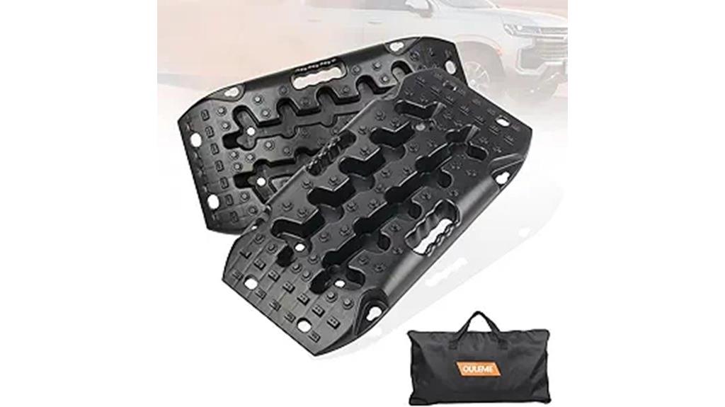 black off road recovery boards