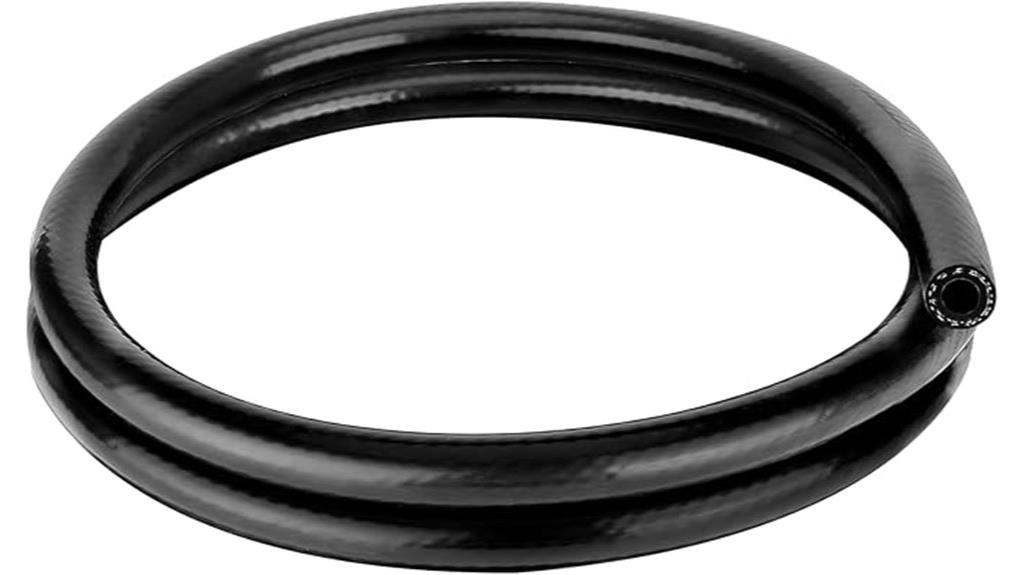 black silicone radiator hose