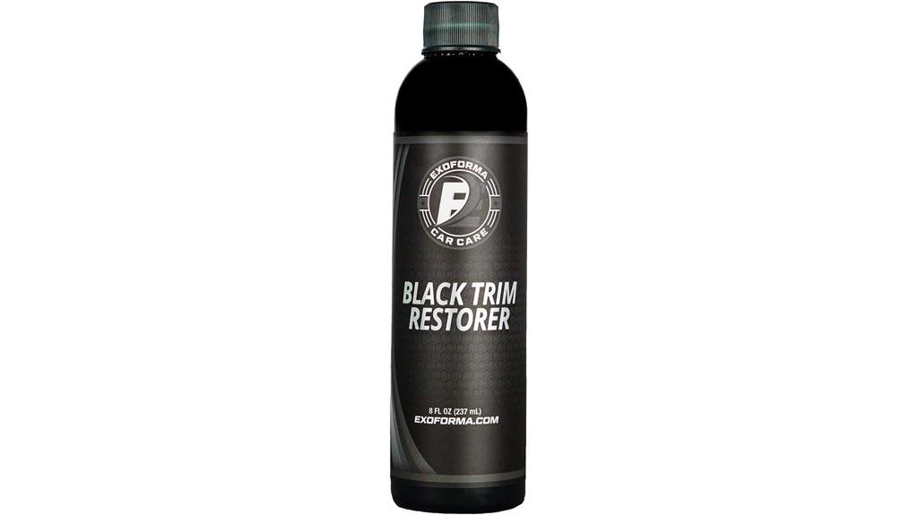 black trim restoring product