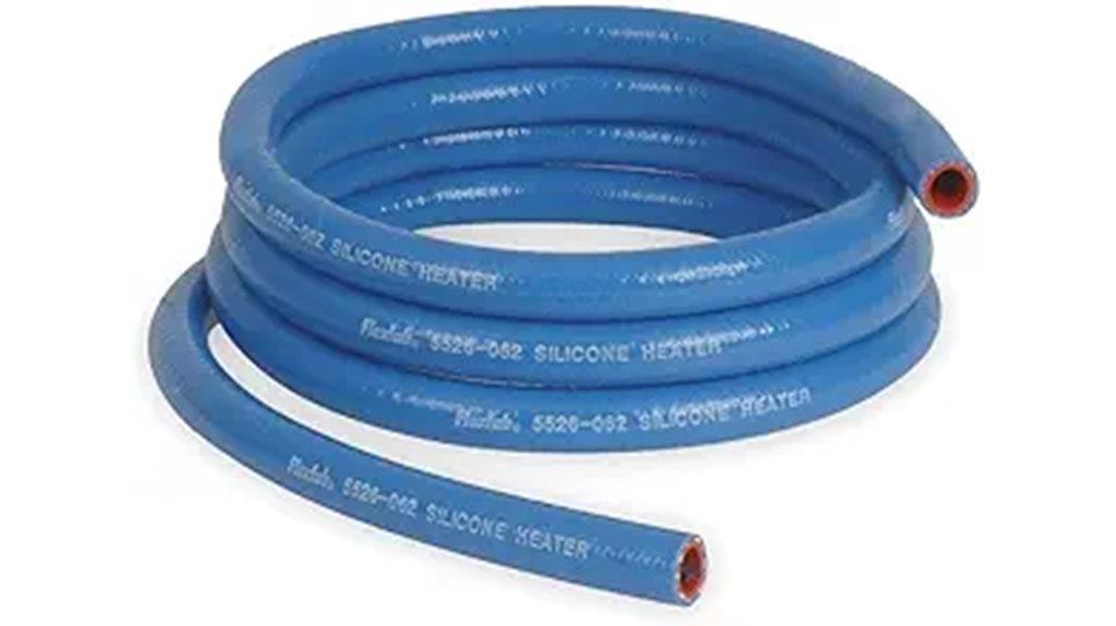 blue silicone high temp hose