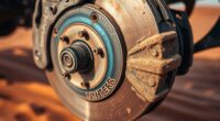 brake overheating in desert racing