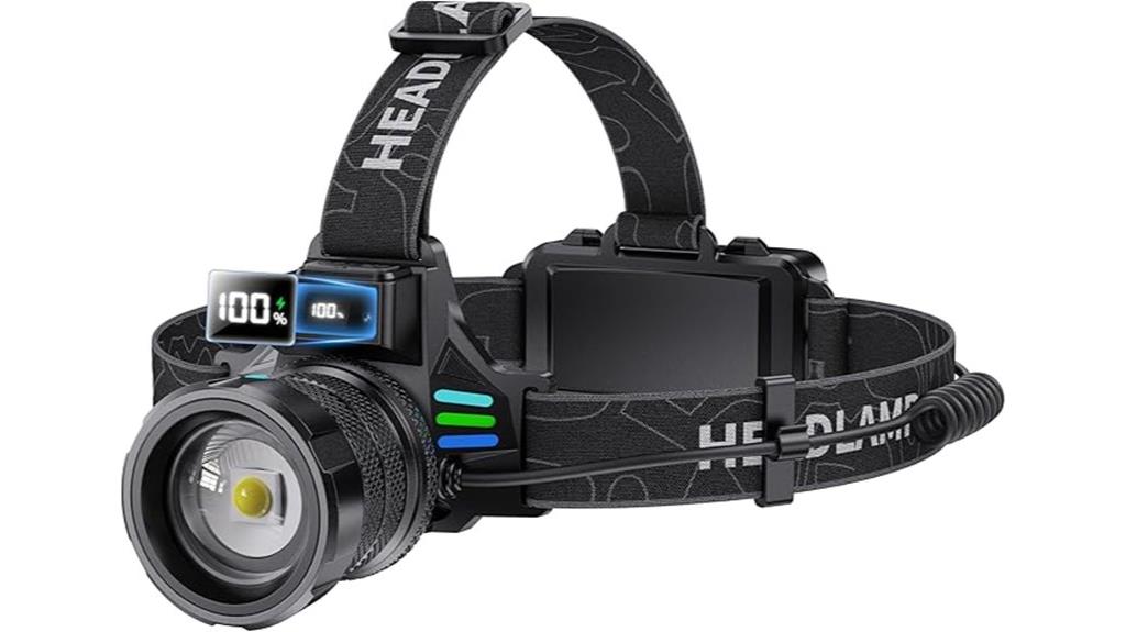 bright rechargeable multi mode headlamp