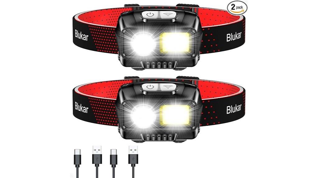 bright waterproof rechargeable headlamps