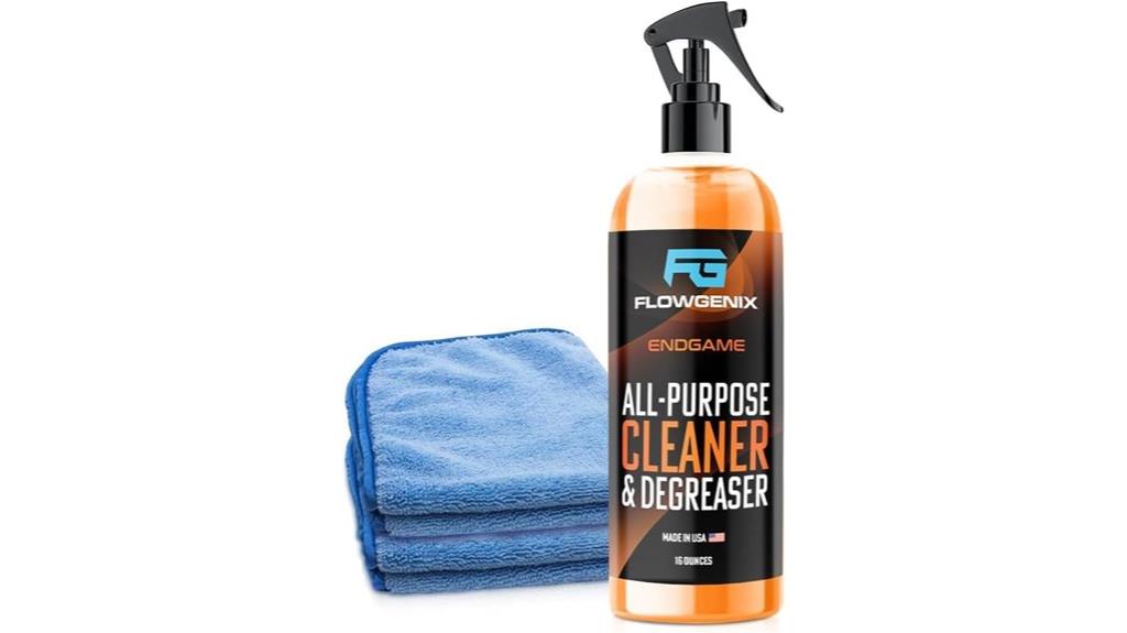 car cleaner with towels