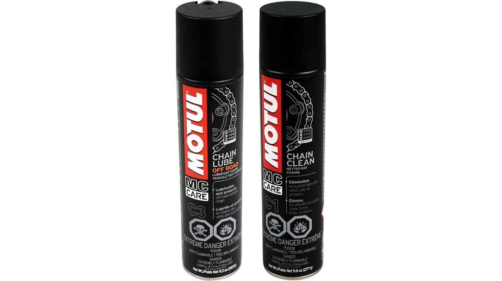 chain cleaner and lube