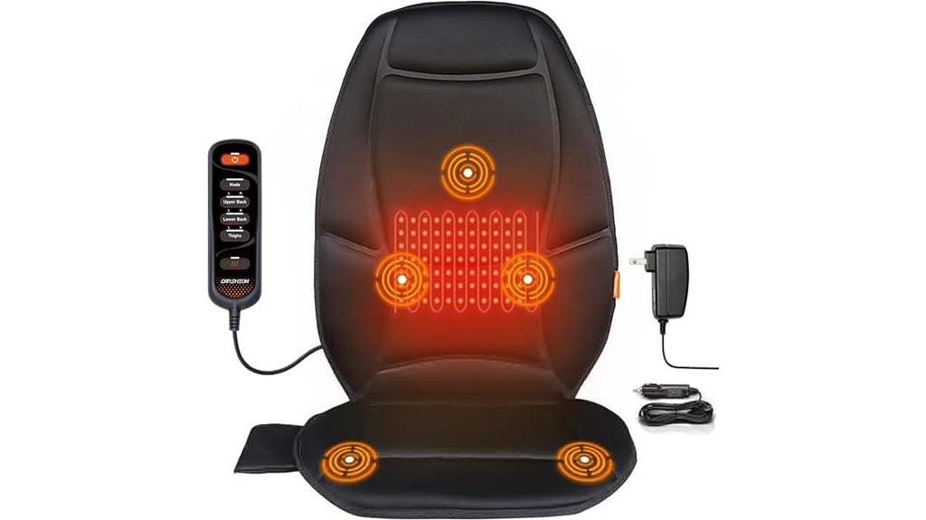 chair heating vibration massager