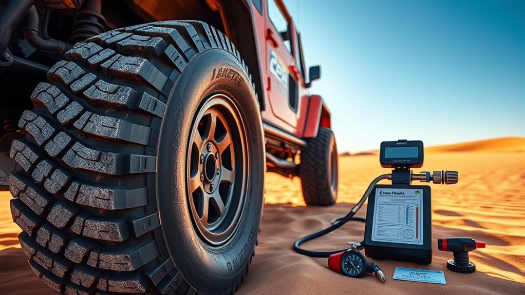 check tire pressure carefully
