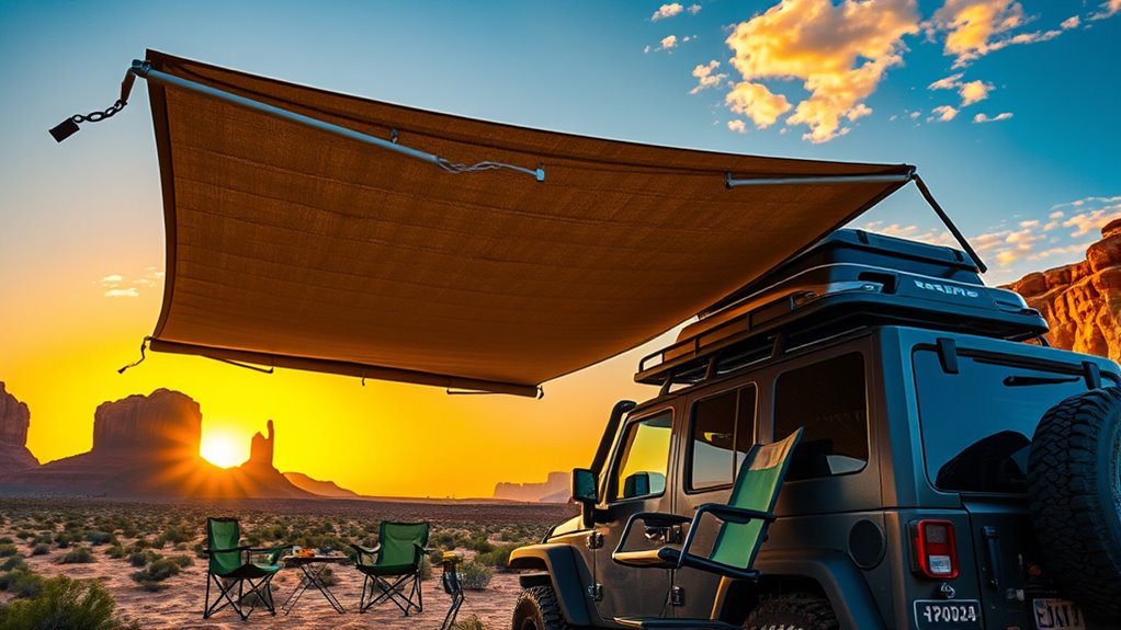 choose durable easy awning