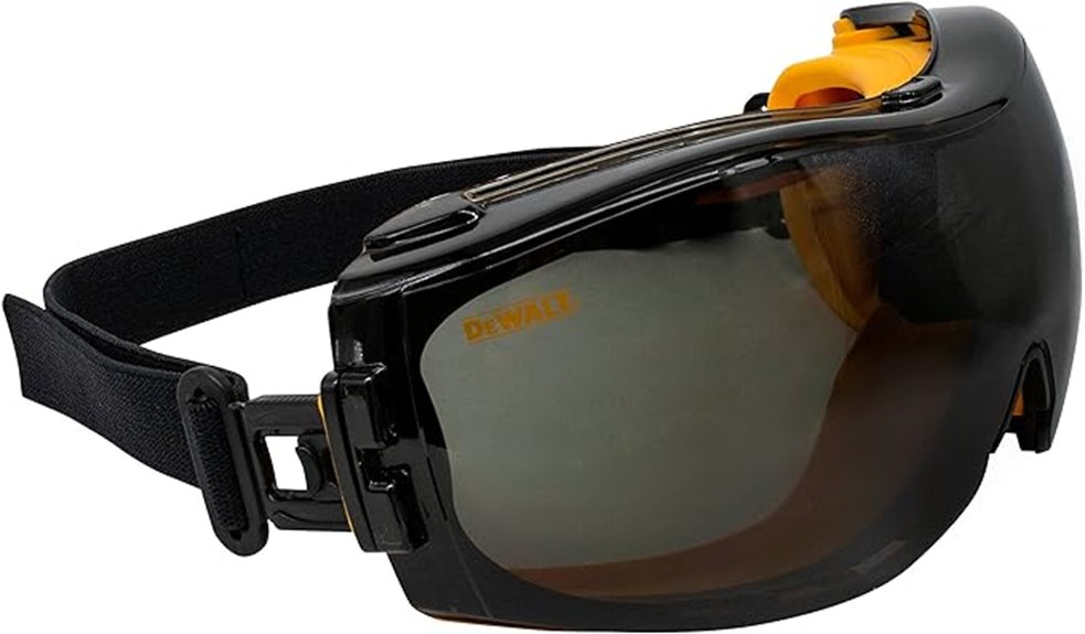 clear dewalt safety goggles