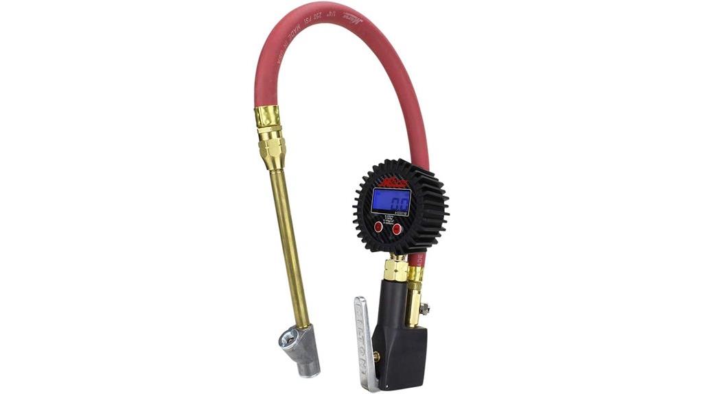 compact digital tire inflator