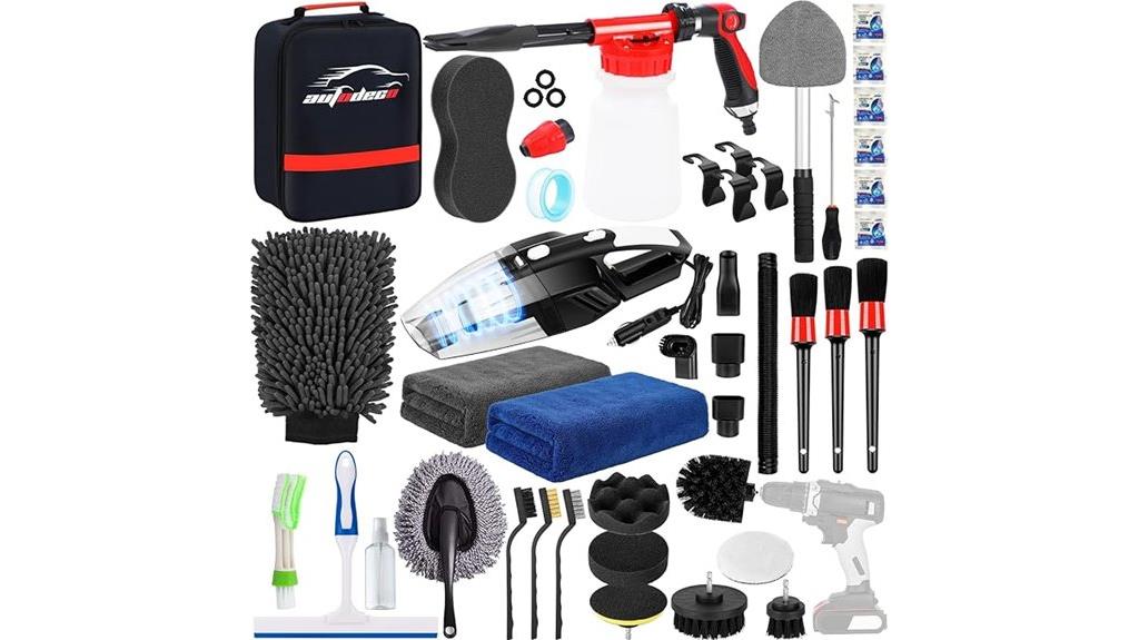 complete 40 piece car wash
