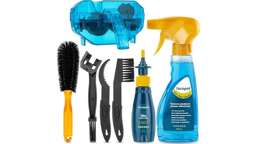 complete bike cleaning set