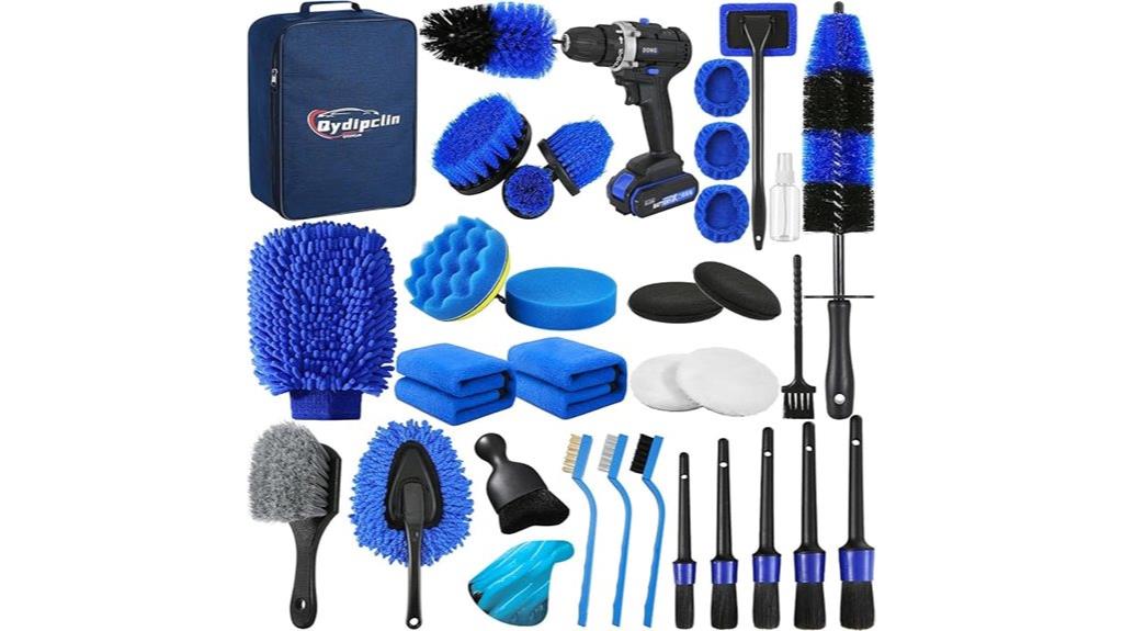 complete car cleaning set