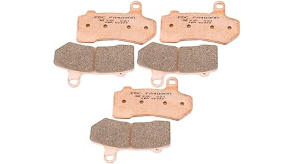 complete double h sintered brake kit