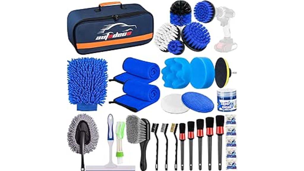 comprehensive car cleaning kit