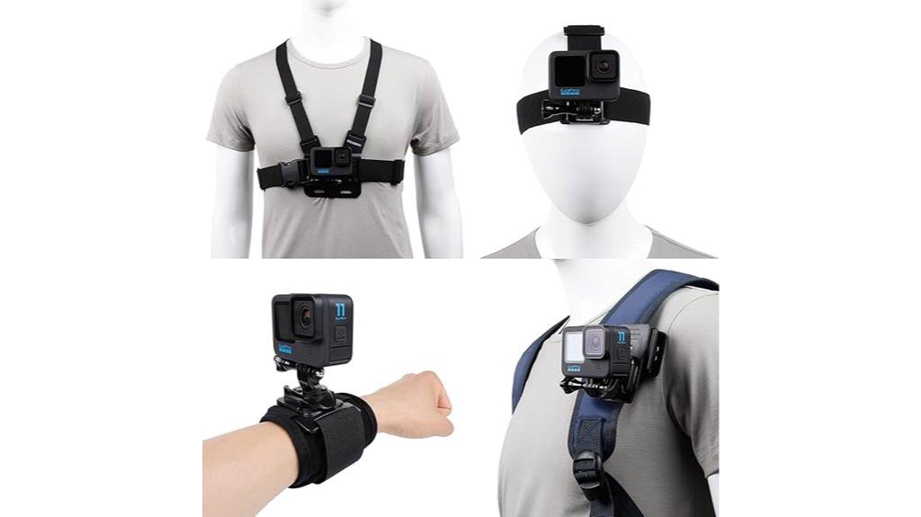 comprehensive gopro accessory bundle