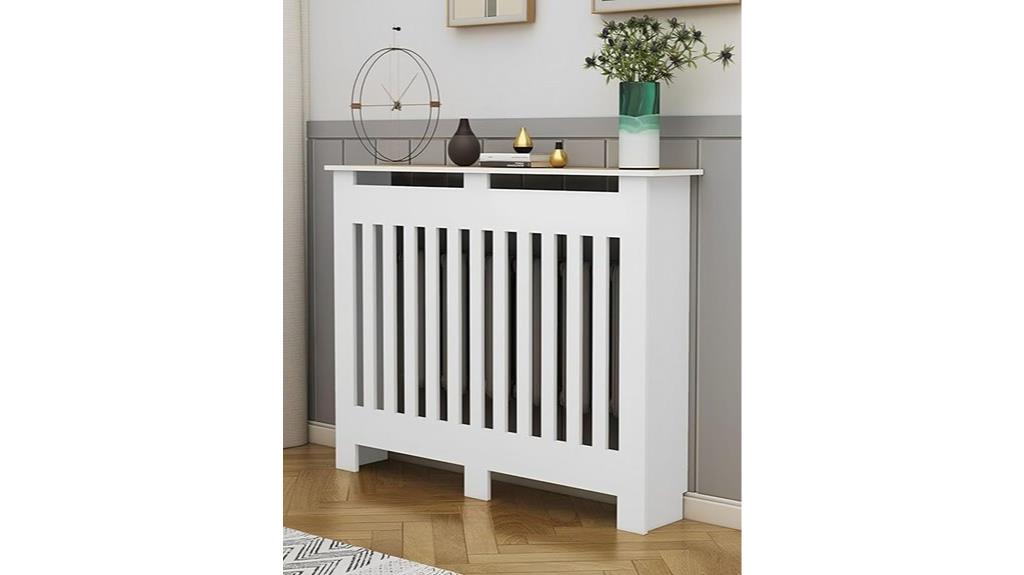 contemporary wall mounted radiator cover