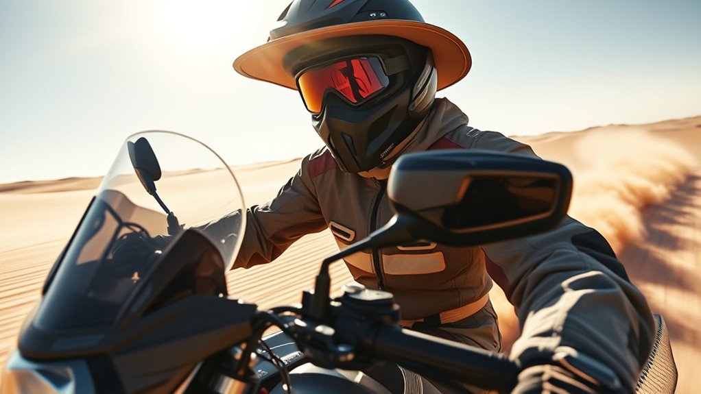 cooling strategies for riders
