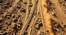 corner rutted line selection