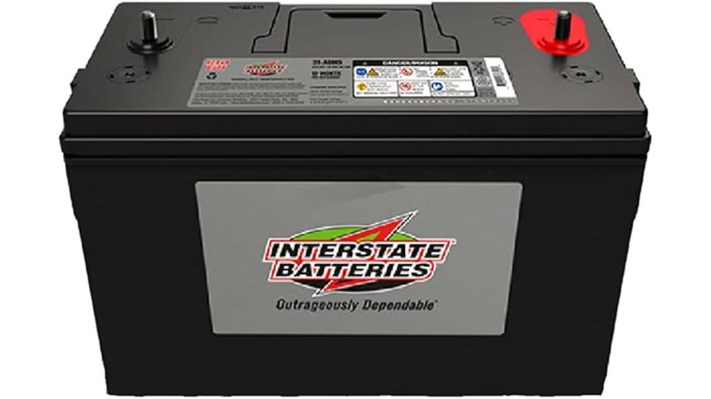deep cycle boat battery