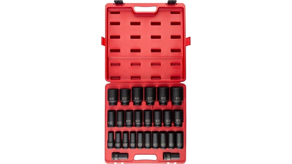 deep metric socket set