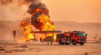 desert rally fire safety
