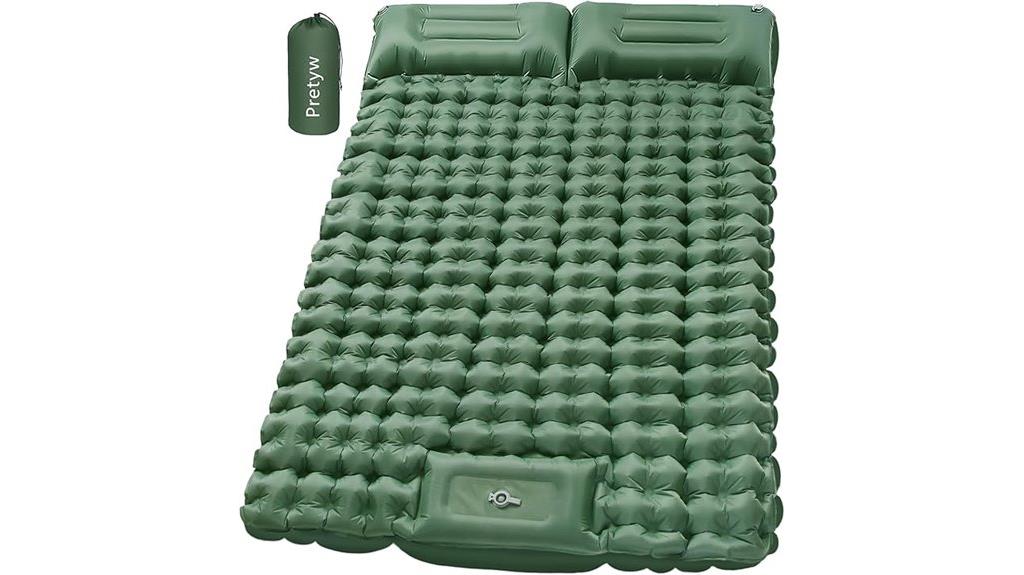 double camping pad