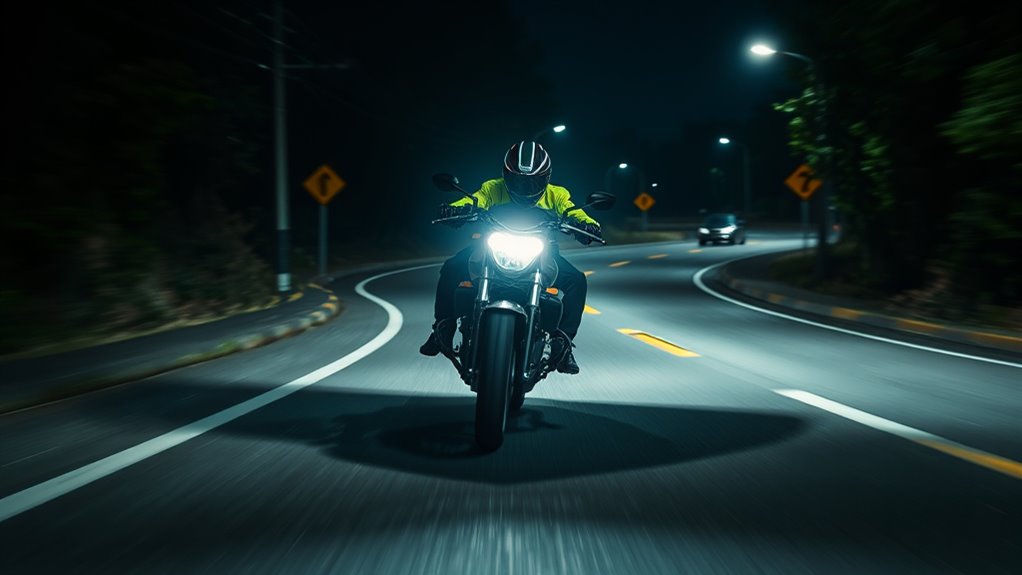 drive cautiously at night
