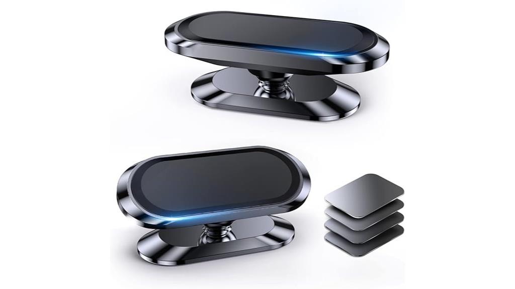 dual magnetic car holders
