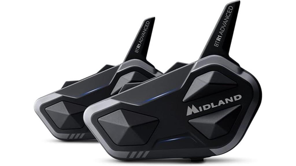 dual motorcycle bluetooth headsets