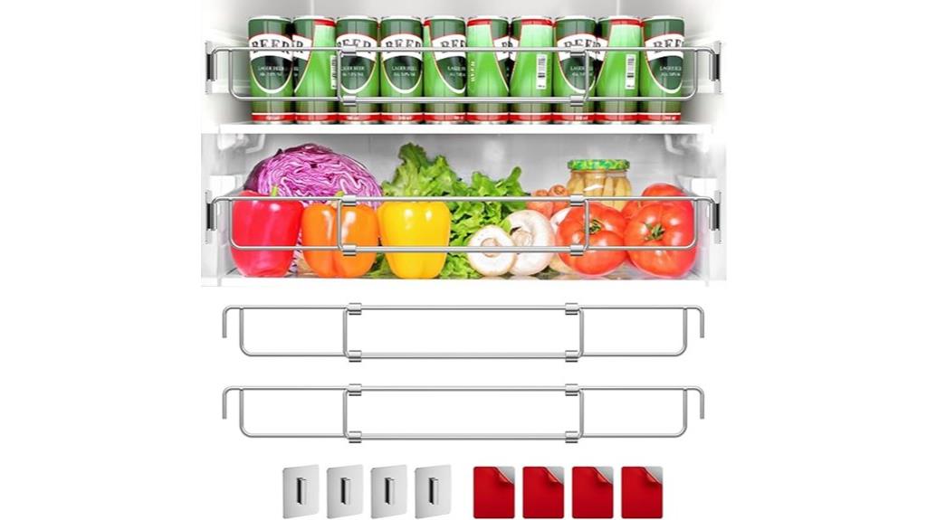 dual rv fridge tension rods