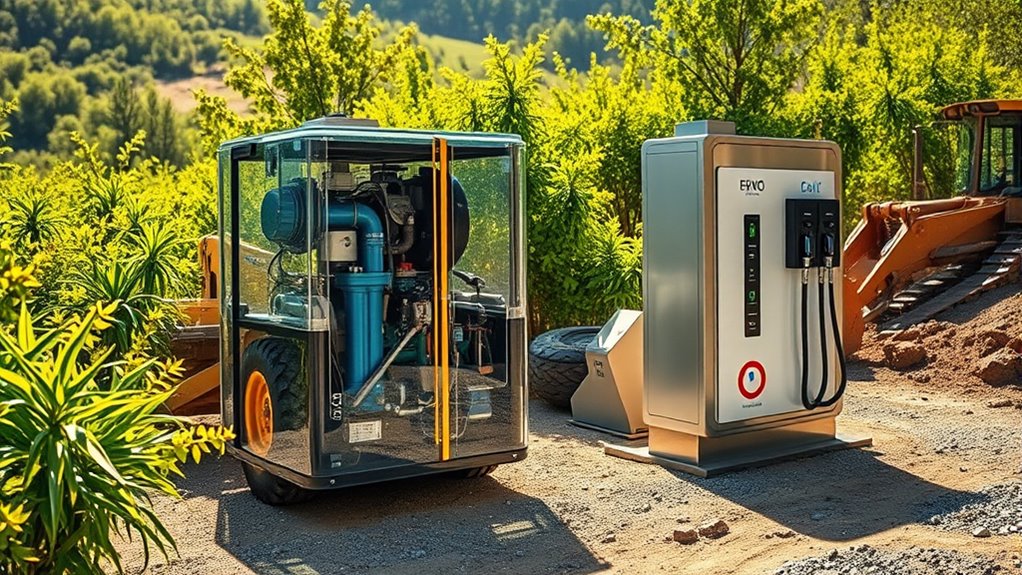 efficient low emission off road power