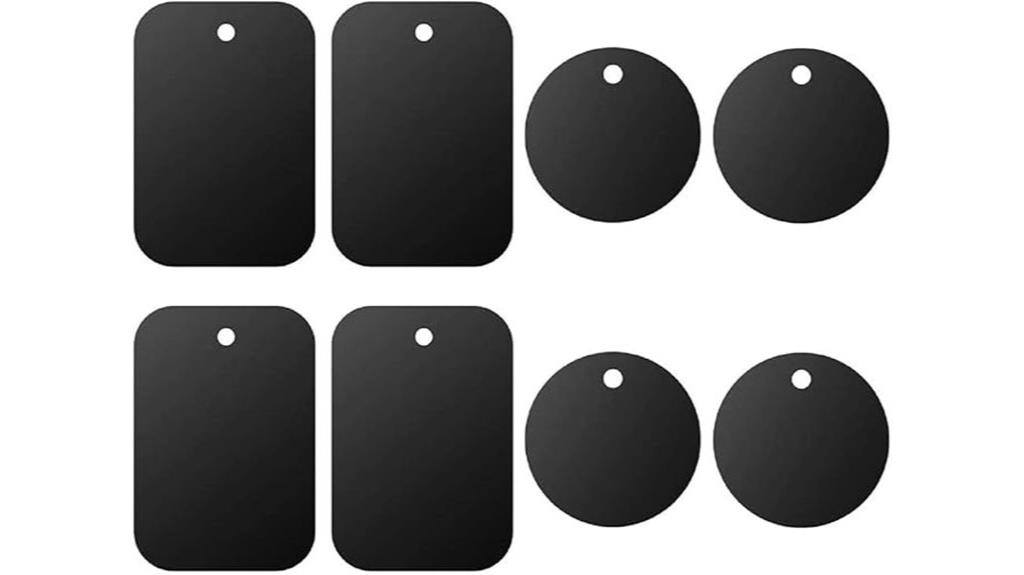 eight metal plates pack
